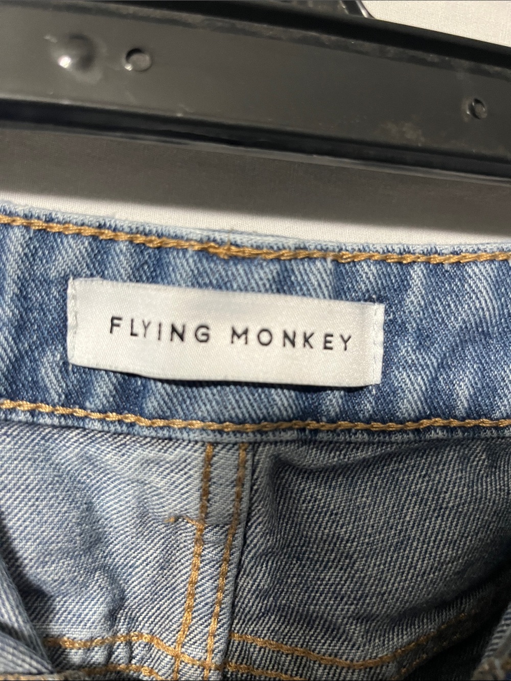 Flying Monkey Light Blue Distressed Ankle Jeans - Picture 2 of 10